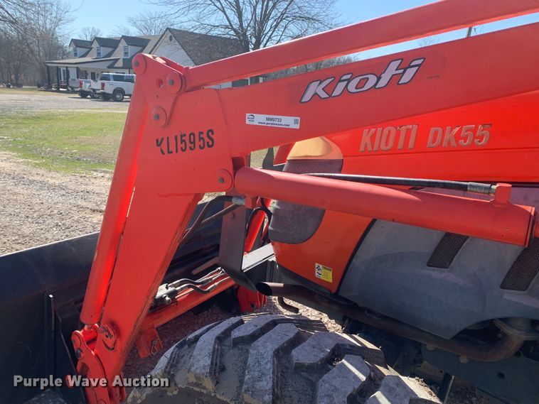 image for item MM9733 Kioti DK55C  MFWD tractor