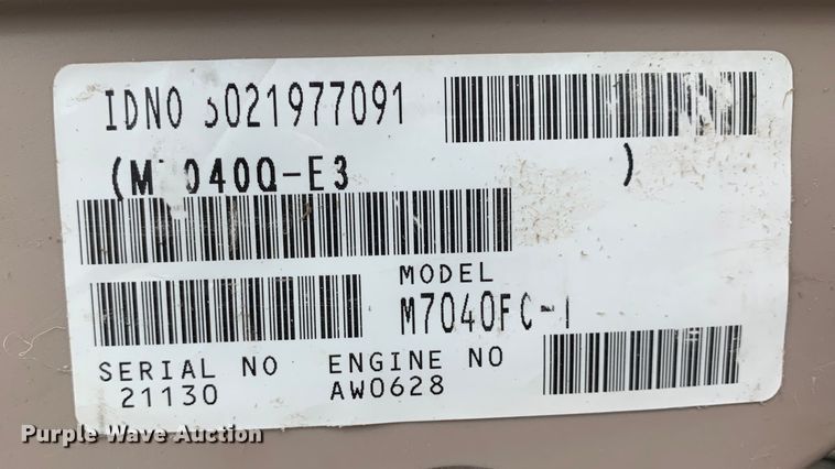 image for item MM9767 Kubota M7040  tractor