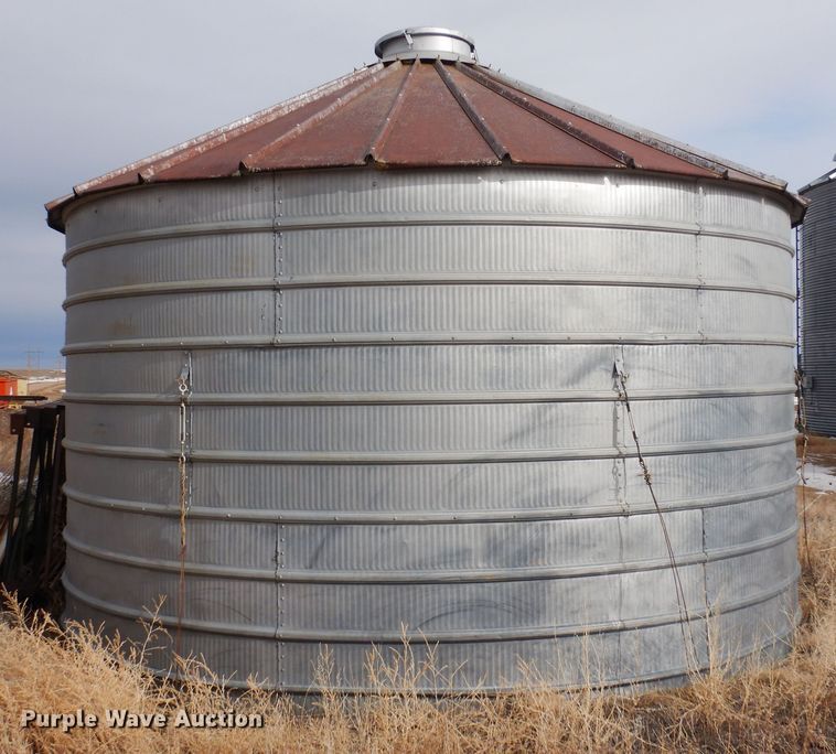 image for item MR9727 (2) Columbian Red Top grain bins