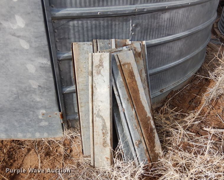 image for item MR9727 (2) Columbian Red Top grain bins