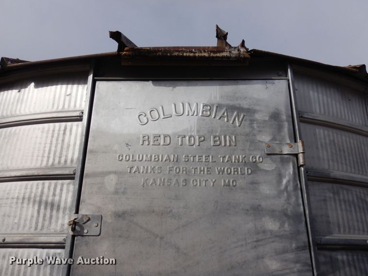 image for item MR9727 (2) Columbian Red Top grain bins