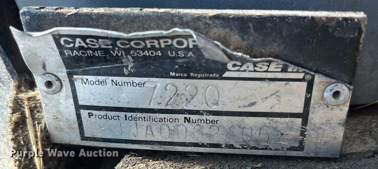 image for item MW9522 1995 Case IH 7220  MFWD tractor