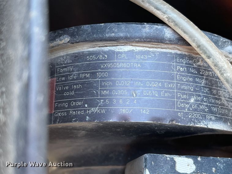 image for item MW9523 1997 Case IH 8920  MFWD tractor