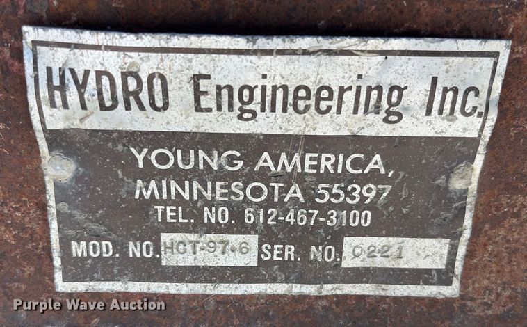 image for item MW9526 Hydro Engineering HCT976  reel trailer