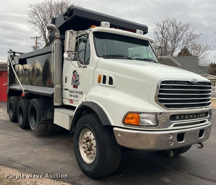 image for item DG5430 2007 Sterling L9500  dump truck