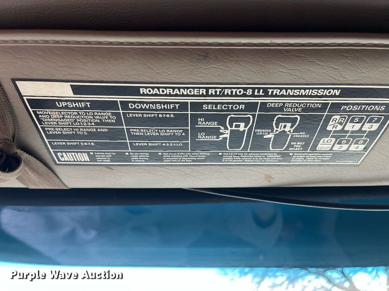 image for item DG5430 2007 Sterling L9500  dump truck