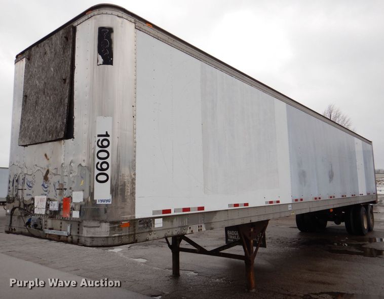 image for item DK2098 1990 Great Dane  refrigerated van trailer