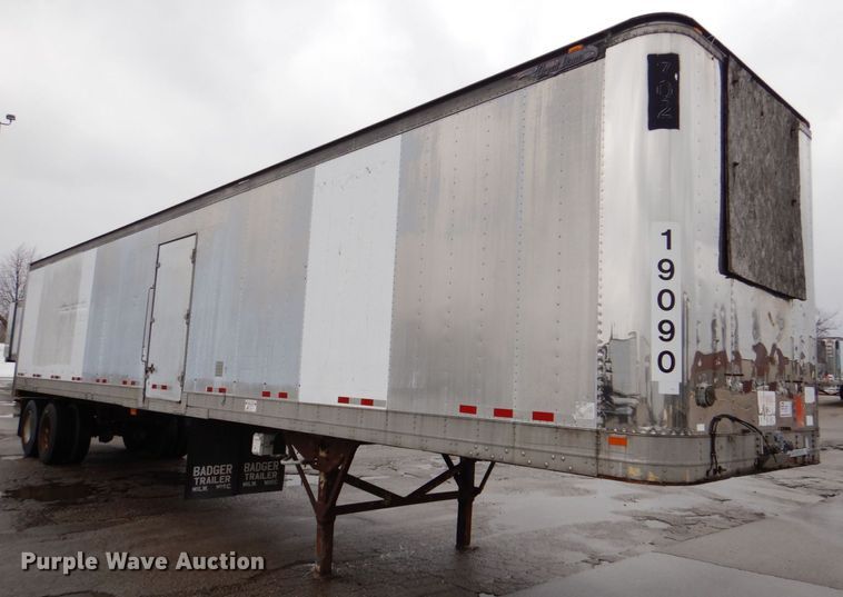 image for item DK2098 1990 Great Dane  refrigerated van trailer