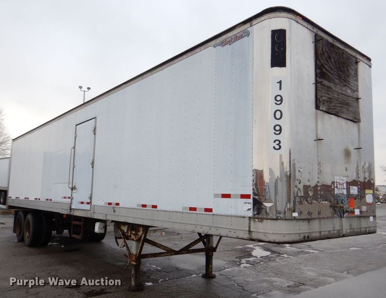 image for item DK2101 1988 Great Dane  refrigerated van trailer