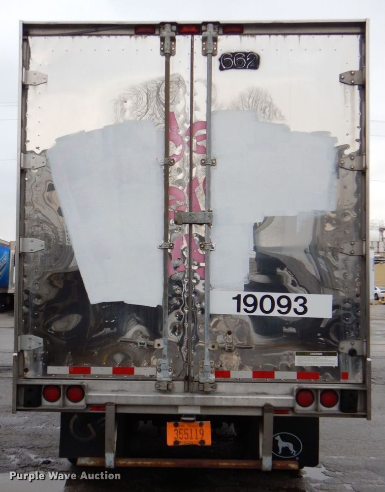 image for item DK2101 1988 Great Dane  refrigerated van trailer