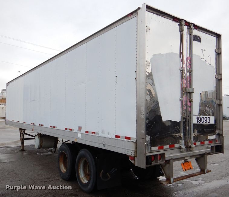 image for item DK2101 1988 Great Dane  refrigerated van trailer