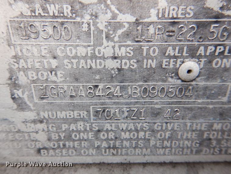 image for item DK2101 1988 Great Dane  refrigerated van trailer