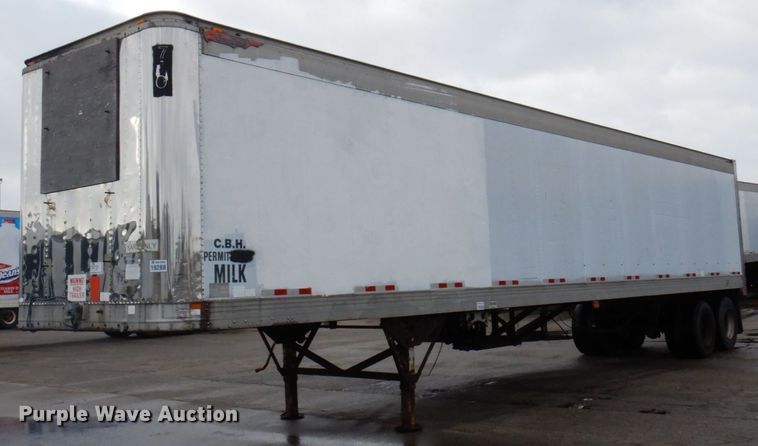 image for item DK2102 1991 Great Dane  refrigerated van trailer