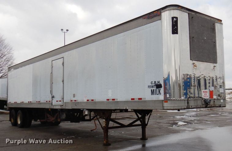 image for item DK2102 1991 Great Dane  refrigerated van trailer