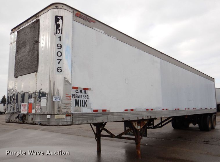 image for item DK2103 1991 Great Dane  refrigerated van trailer