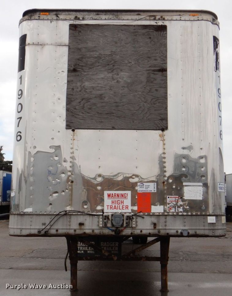 image for item DK2103 1991 Great Dane  refrigerated van trailer