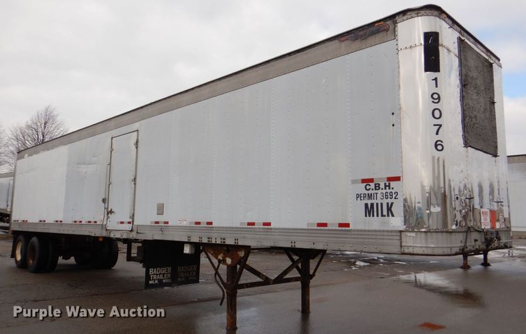 image for item DK2103 1991 Great Dane  refrigerated van trailer