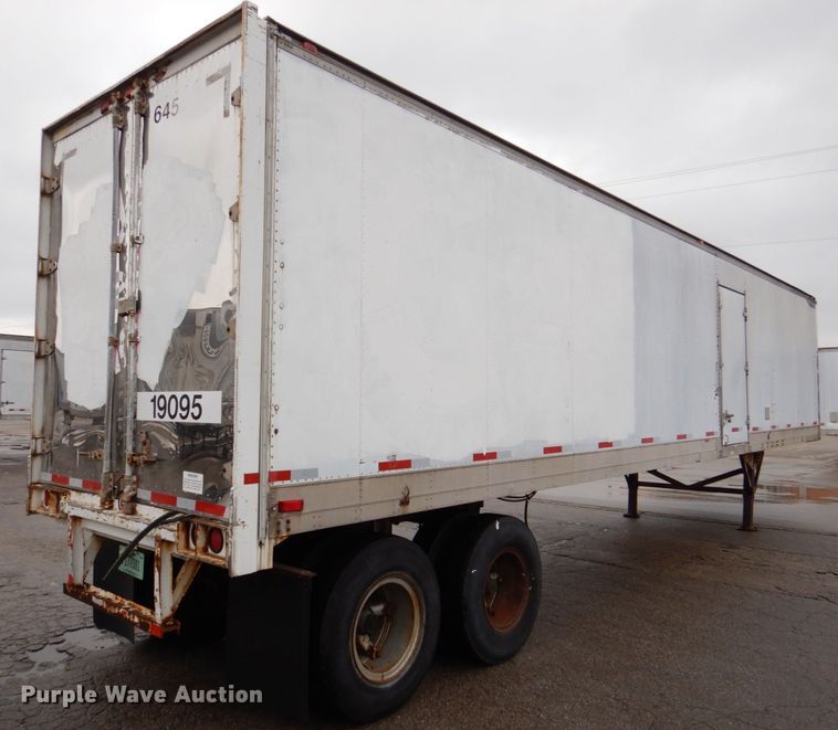 image for item DK2104 1984 Great Dane  refrigerated van trailer