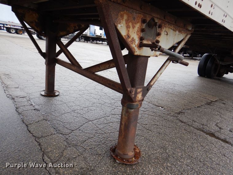 image for item DK2104 1984 Great Dane  refrigerated van trailer