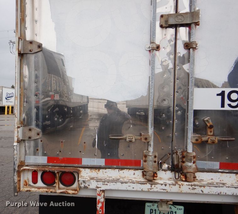 image for item DK2104 1984 Great Dane  refrigerated van trailer