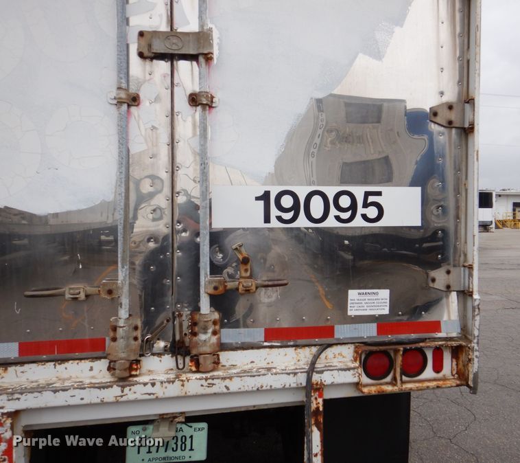 image for item DK2104 1984 Great Dane  refrigerated van trailer