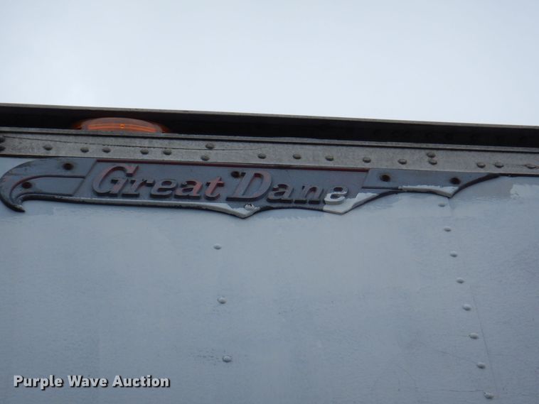 image for item DK2104 1984 Great Dane  refrigerated van trailer