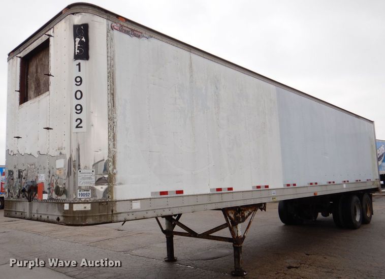 image for item DK2105 1988 Great Dane  refrigerated van trailer