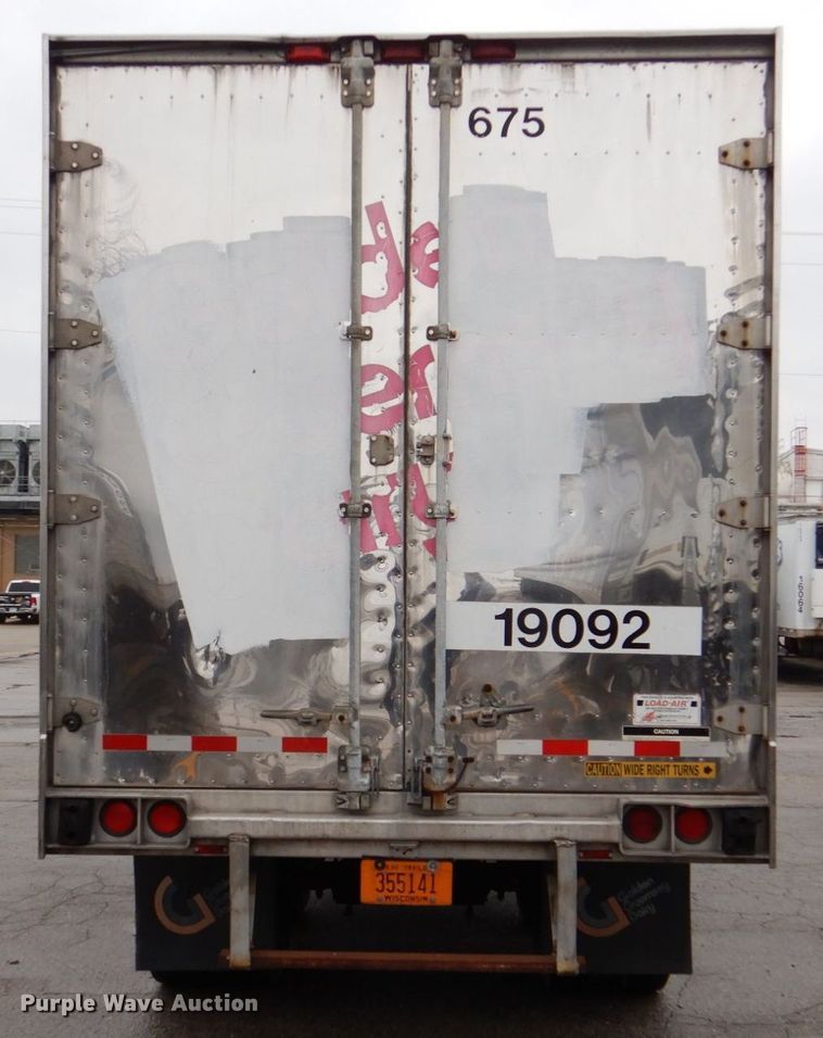 image for item DK2105 1988 Great Dane  refrigerated van trailer