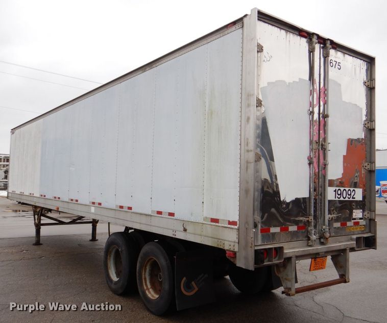 image for item DK2105 1988 Great Dane  refrigerated van trailer