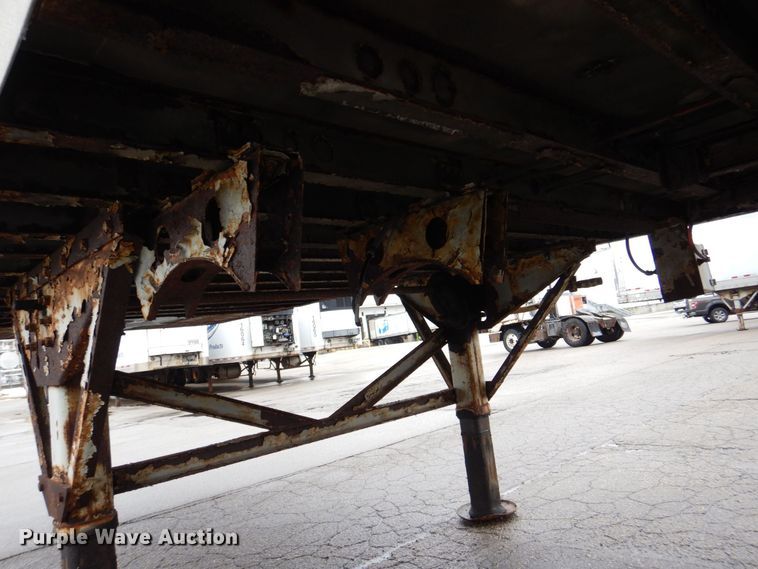 image for item DK2105 1988 Great Dane  refrigerated van trailer