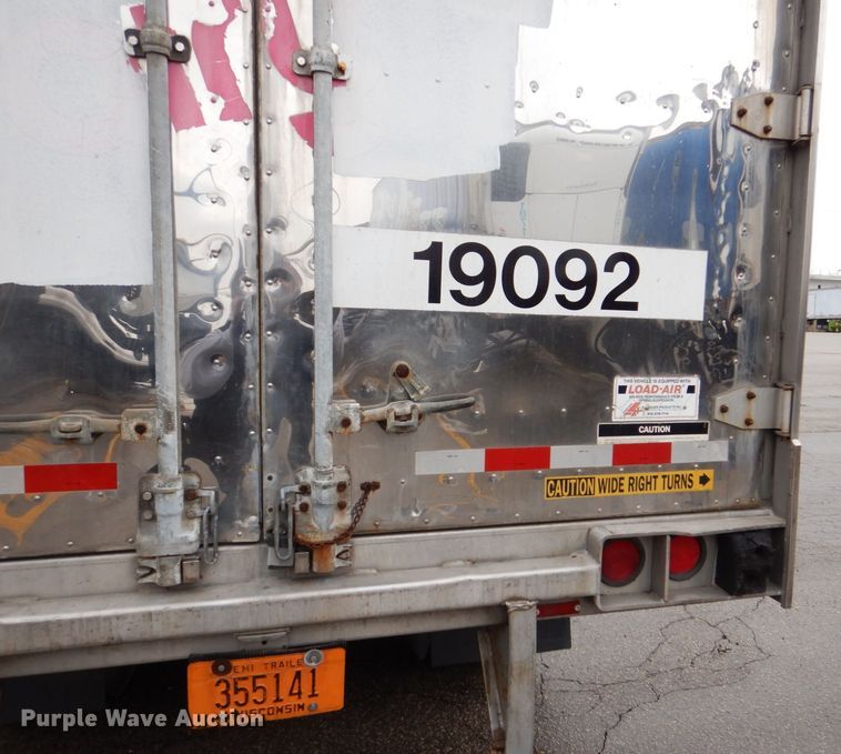 image for item DK2105 1988 Great Dane  refrigerated van trailer