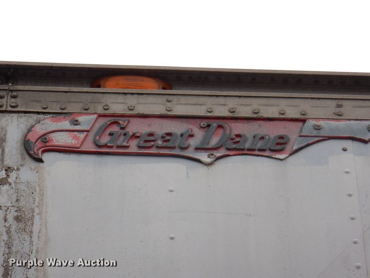 image for item DK2105 1988 Great Dane  refrigerated van trailer