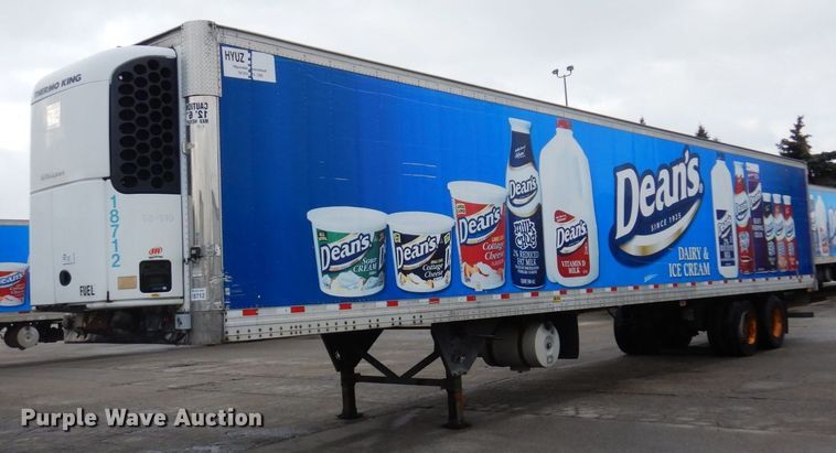 image for item DK2106 2009 Hyundai  refrigerated van trailer