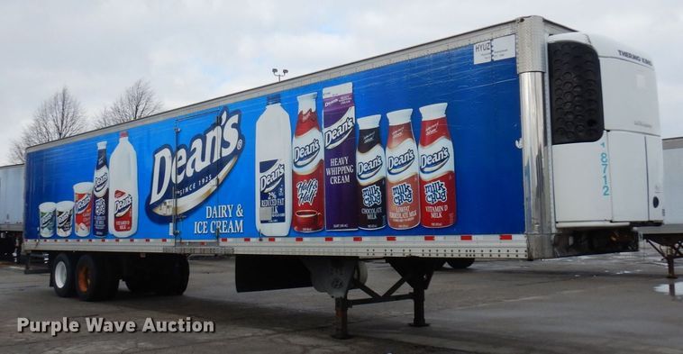 image for item DK2106 2009 Hyundai  refrigerated van trailer