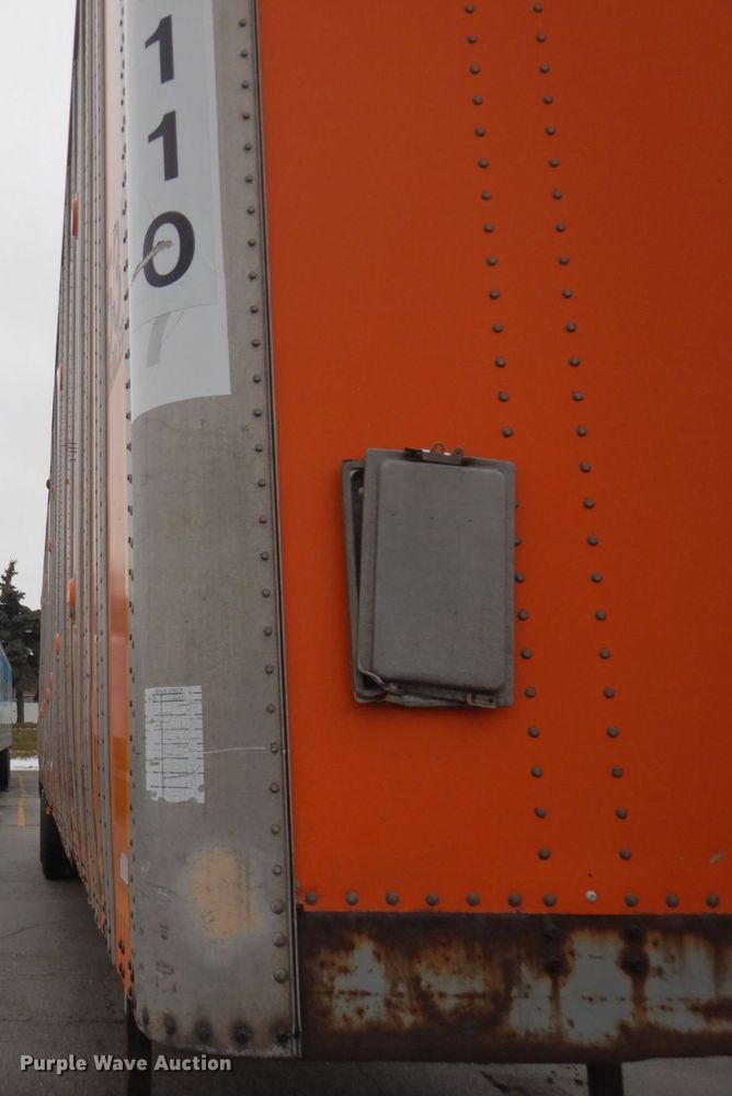 image for item DK2108 1991 Wabash P-102 CW  dry van trailer