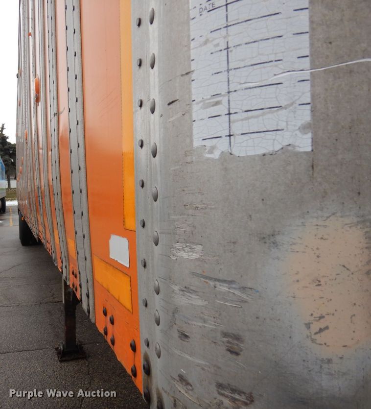 image for item DK2108 1991 Wabash P-102 CW  dry van trailer