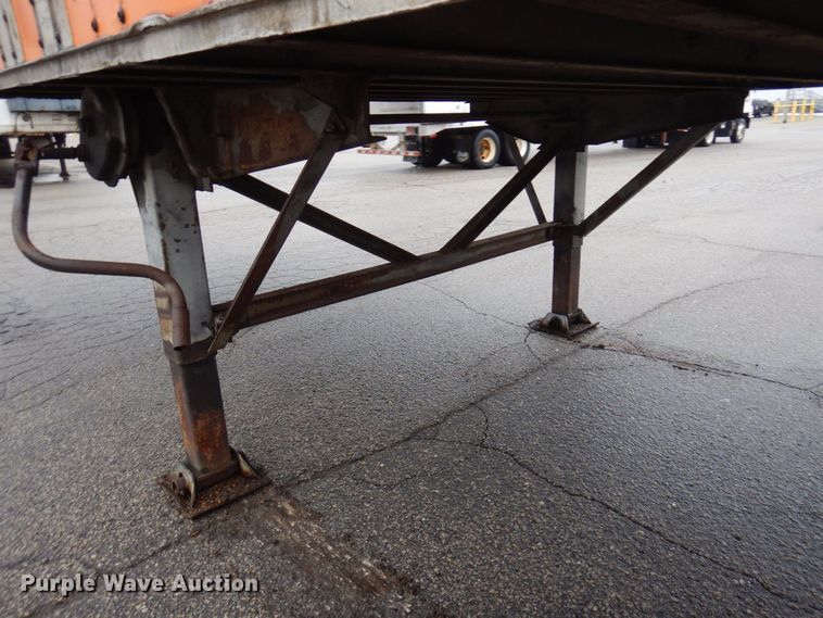 image for item DK2108 1991 Wabash P-102 CW  dry van trailer