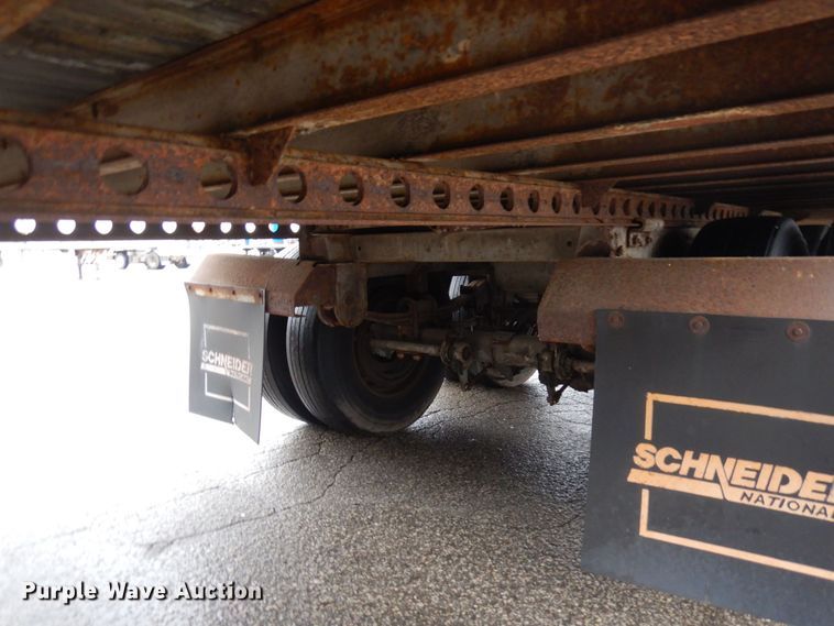 image for item DK2108 1991 Wabash P-102 CW  dry van trailer