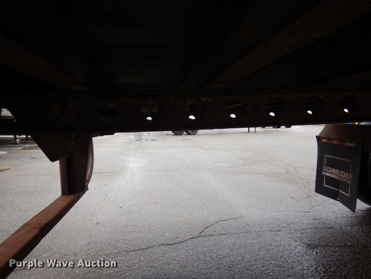 image for item DK2108 1991 Wabash P-102 CW  dry van trailer