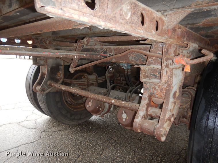 image for item DK2108 1991 Wabash P-102 CW  dry van trailer