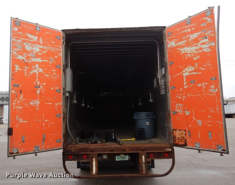 image for item DK2108 1991 Wabash P-102 CW  dry van trailer