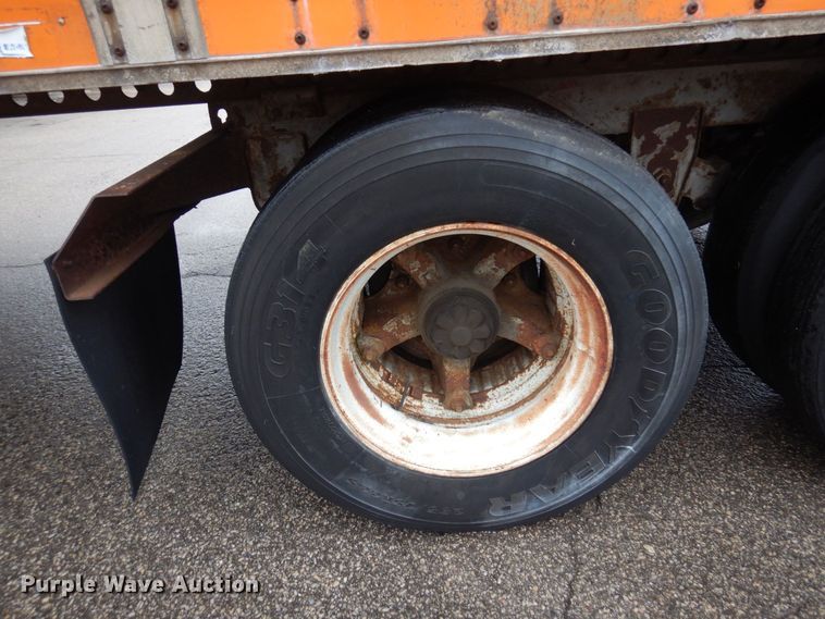 image for item DK2108 1991 Wabash P-102 CW  dry van trailer