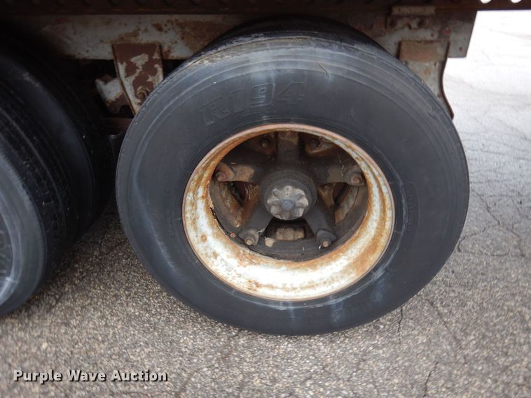 image for item DK2108 1991 Wabash P-102 CW  dry van trailer