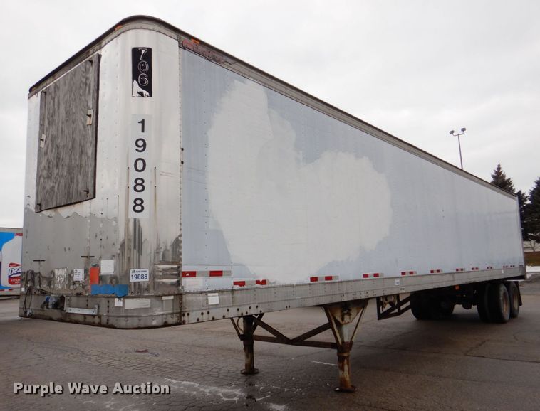 image for item DK2110 1990 Great Dane  refrigerated van trailer