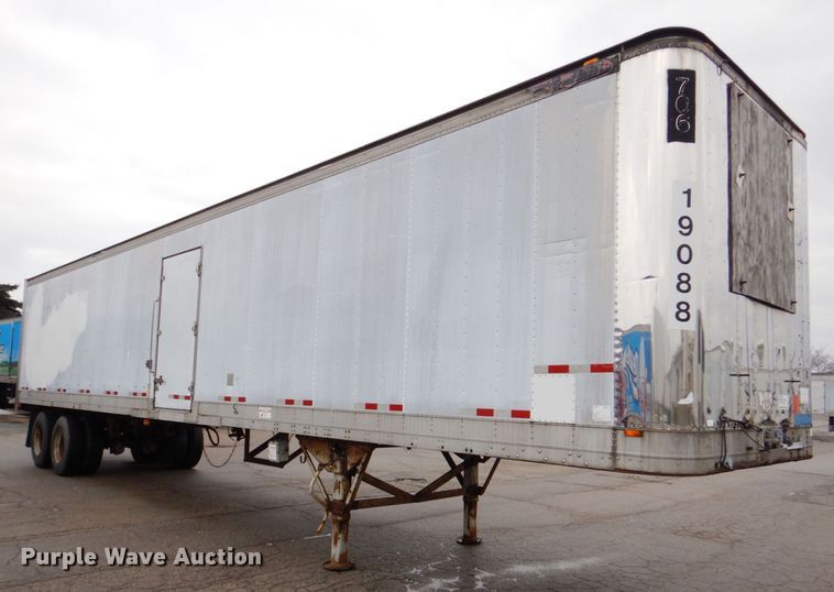 image for item DK2110 1990 Great Dane  refrigerated van trailer