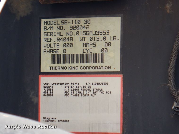 image for item DK2111 2005 Wabash RFCVHSA  refrigerated van trailer