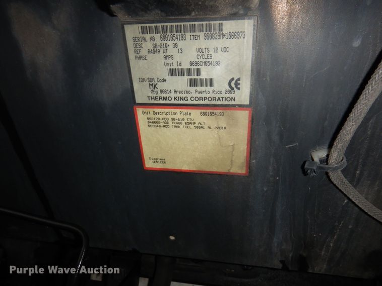 image for item DK2113 2007 Great Dane  refrigerated van trailer