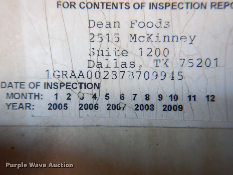 image for item DK2118 2007 Great Dane  refrigerated van trailer