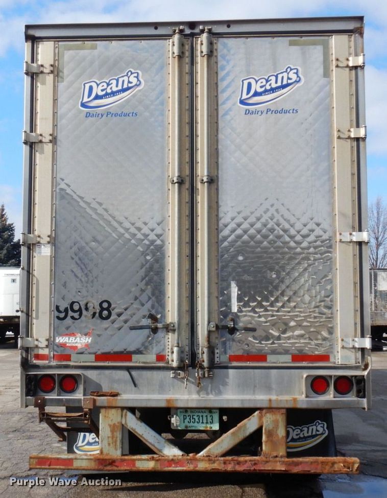 image for item DK2119 2005 Wabash  refrigerated van trailer