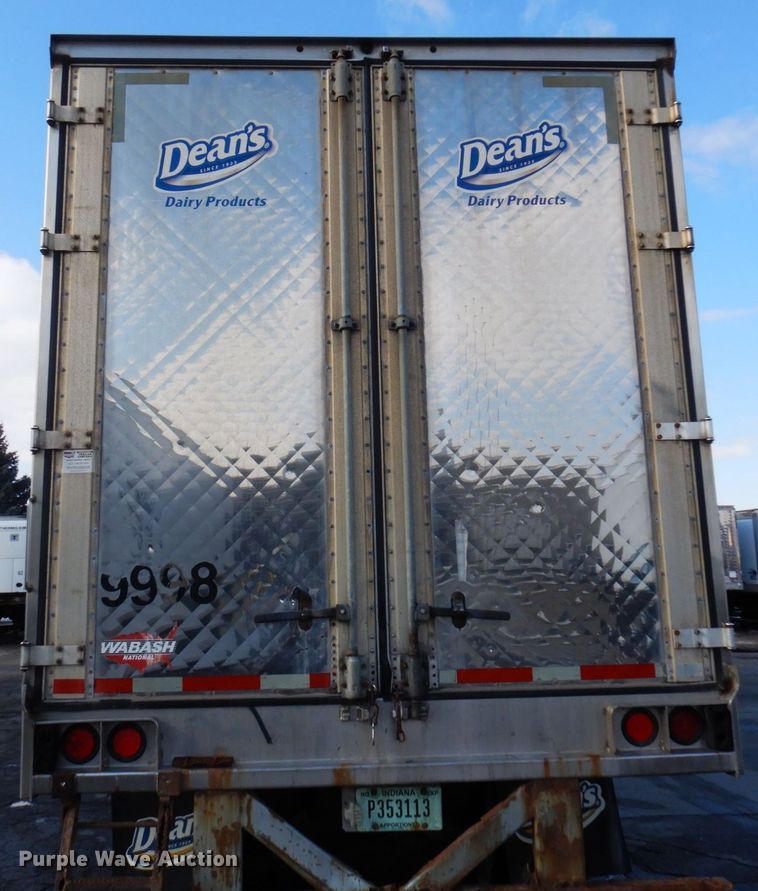 image for item DK2119 2005 Wabash  refrigerated van trailer